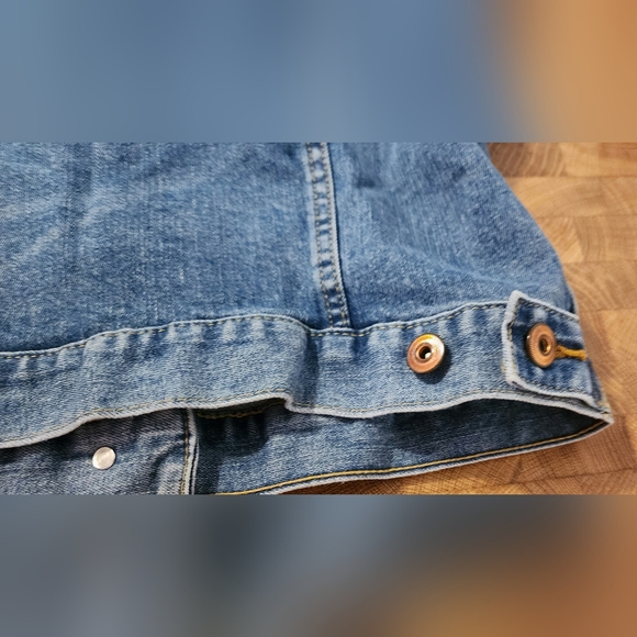🍂🍁🍂Label of Graded Goods L.O.G.G Jean jacket size 8 H&M Denim🍁🍂🍁 - Picture 11 of 16